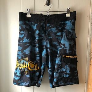 Men’s Tormenter Swim Board Lounge Beach Shorts
